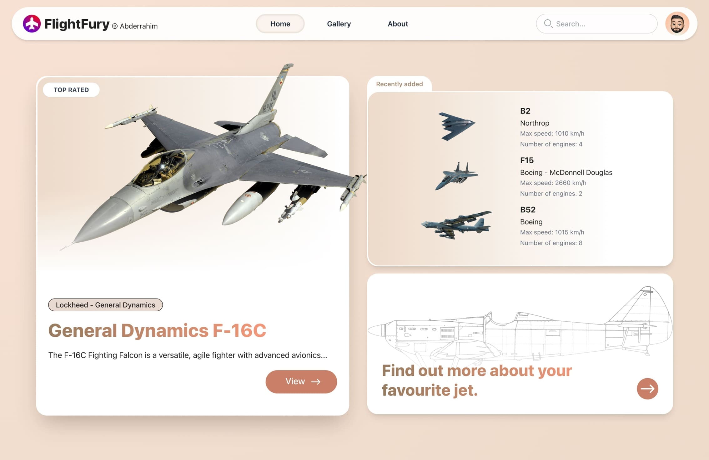 Home page of GreenBasket Web App